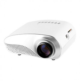 Hottest-sale Mini Portable 1080P FHD 60 Lumens LED Projector With USB SD HDMI Jacket for Entertainment /Business