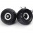 Golf Style Protable USB 2.0 Speaker for PC / Cellphone / MP3 / DVD 1-Pair