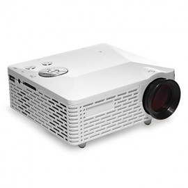 Mini HD Home Super Bright LED Technology Projector 500LM , PC Laptop VGA USB SD HDMI