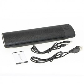 OJADE-X-BOSS Mini Portable Stereo Wireless Bluetooth Speaker for MIC/AUX - Black