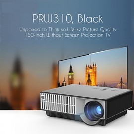 PRW310 LED Projector,HDTV For Home Theater,1280x800Pixels,2800 Lumens With TV Tuner