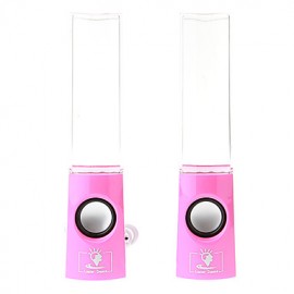 Dancing Water USB Hi-Fi Stereo Speaker for Computer MP3 Phone iPhone (Lileng 301)