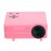 LED1018 Newest Home Theater Projector LED Multimedia Portable Video Pico Micro Mini Projector